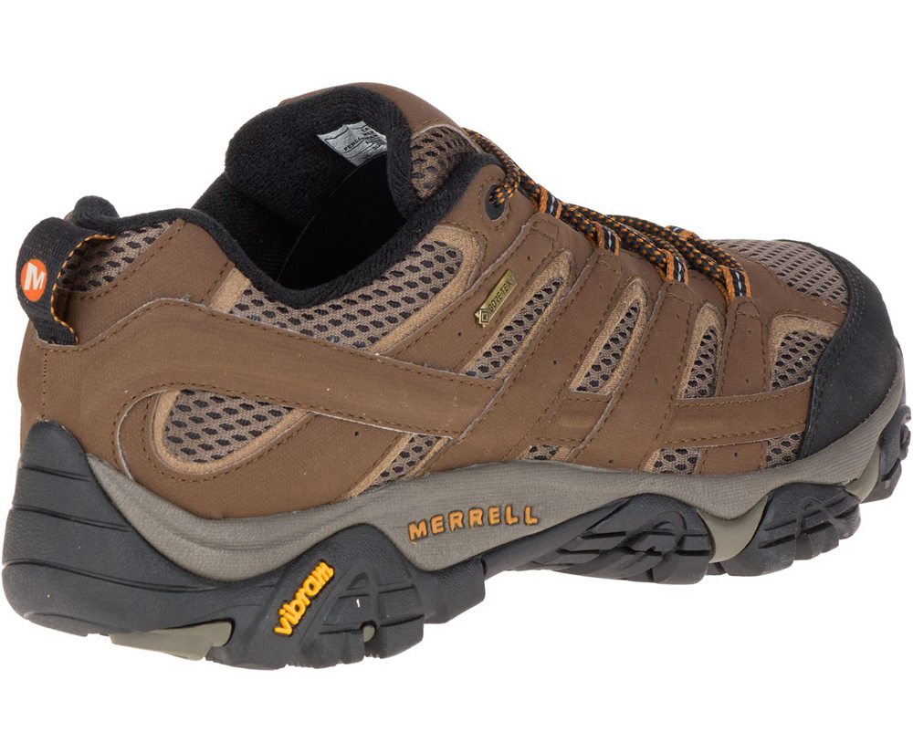 Tenis Homem - Merrell Moab 2 Gore -Tex® Wide Width - Marrom - KLR531876